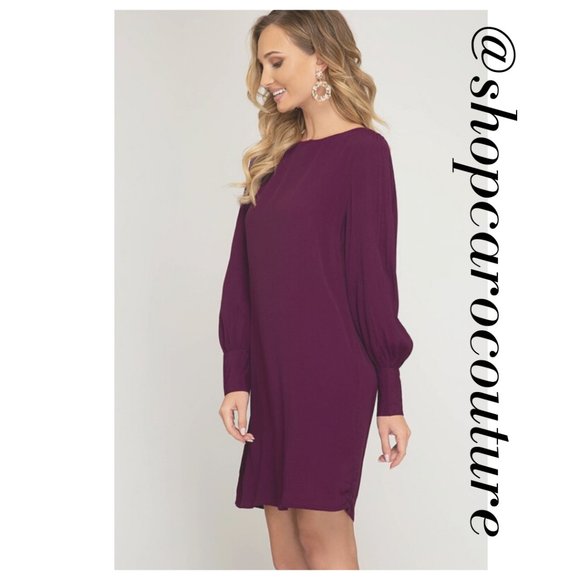 🎉HP🎉 5⭐️ Long Sleeve Shift dress - Picture 3 of 7